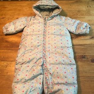 Polka Dot Snowsuit